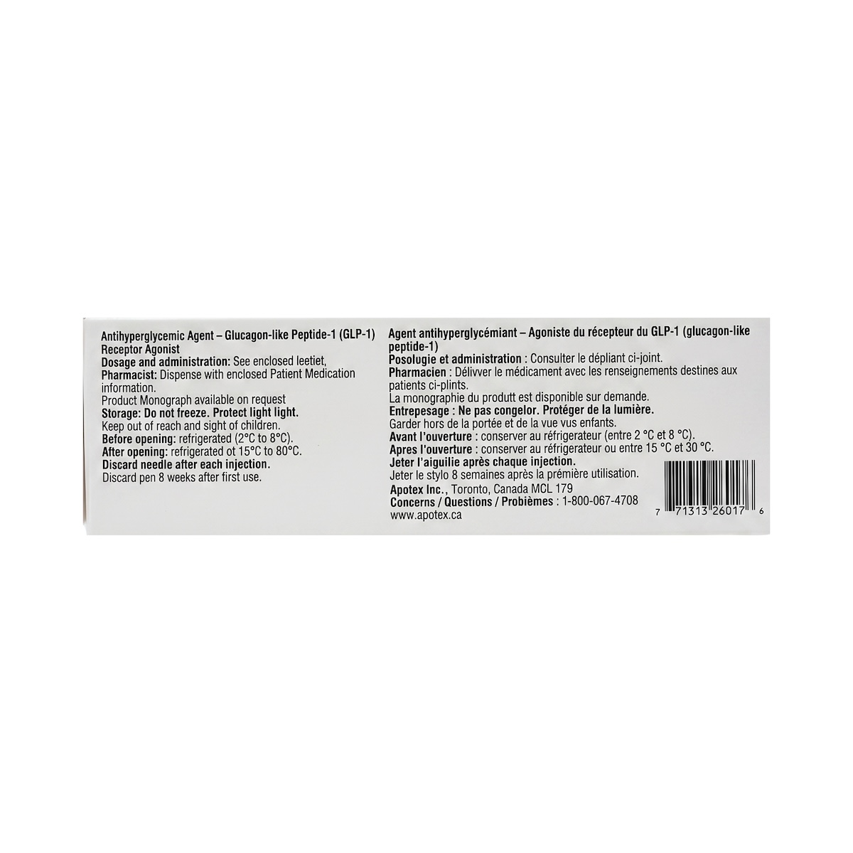 Apo Semaglutide (Semaglutide) 1.34mg/mL 1 pen